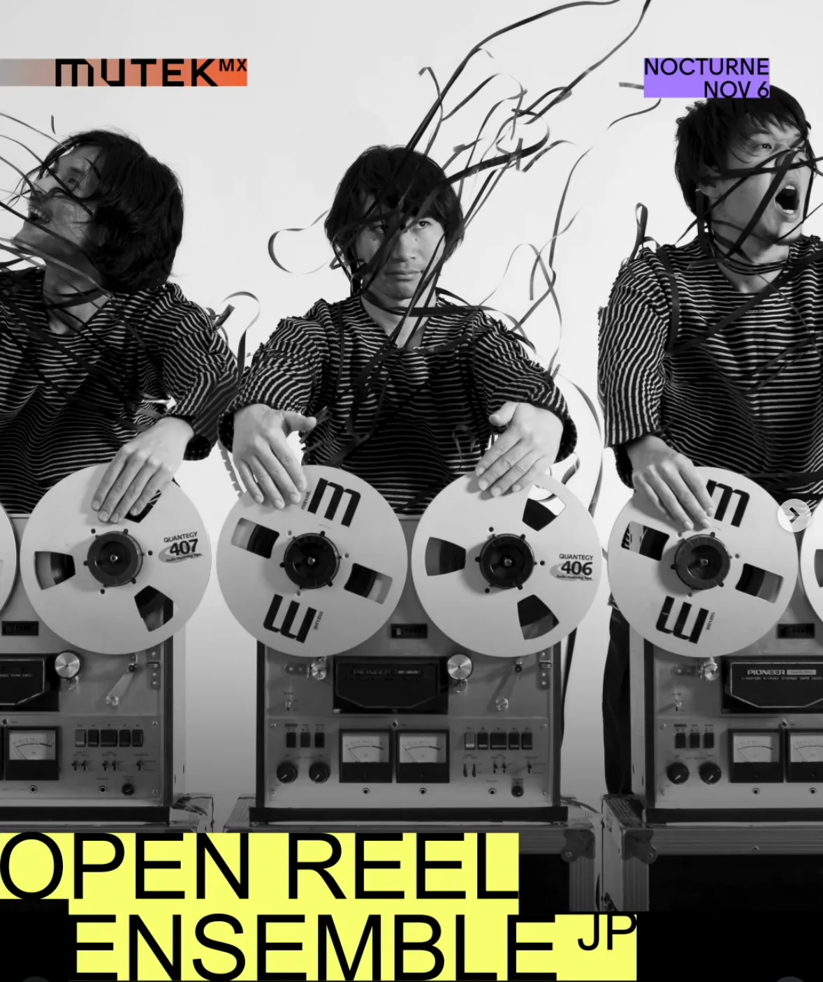 Open Reel Ensamble MUTEK