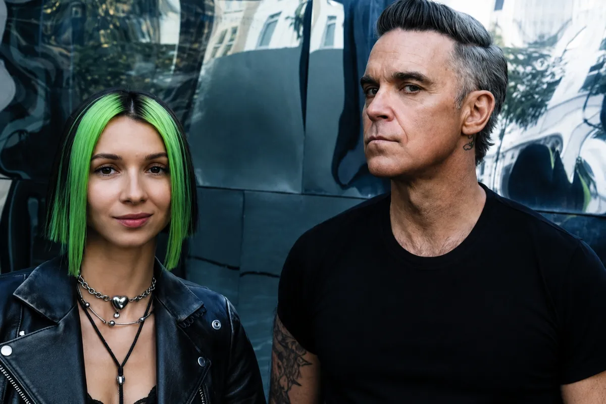 Miss Monique y Robbie Williams