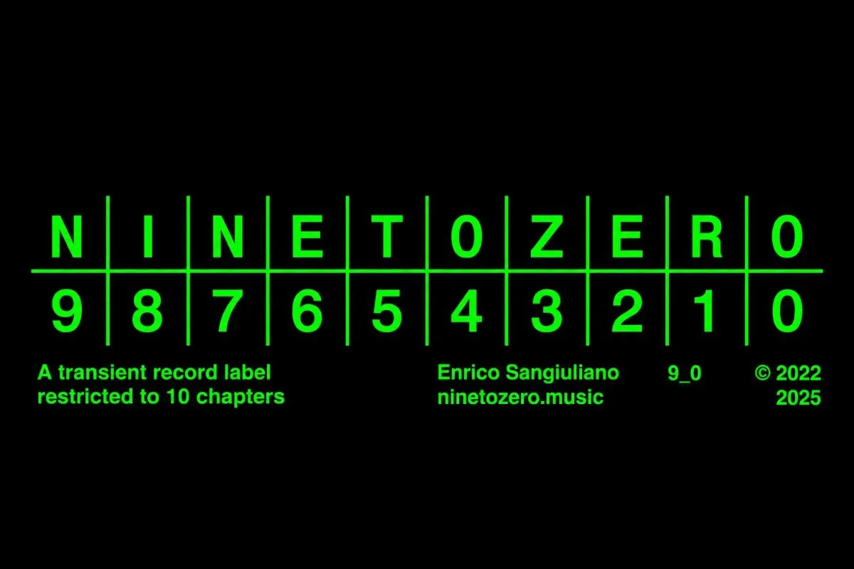 NINETOZERO, Enrico Sangiuliano